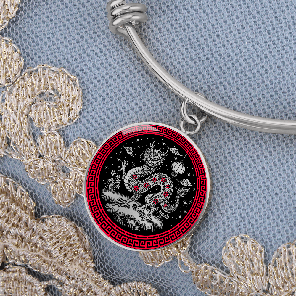 Dragon Bracelet - Chinese Zodiac Charm Pendant