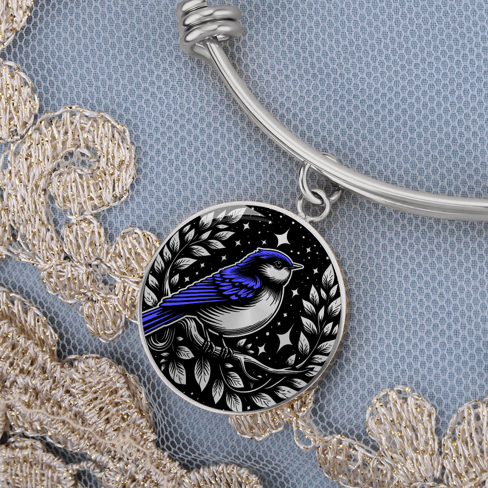 Eastern Bluebird Bracelet