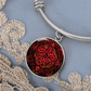 Red Celtic Knot Bracelet - Romantic Pendant Jewelry