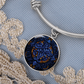 Blue Celtic Knot Bracelet - Romantic Pendant Jewelry
