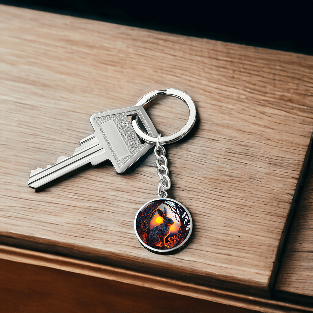 Rabbit Keychain - Chinese Zodiac Animal Pendant Jewelry