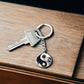 Sun and Moon Keychain