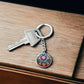 Halloween Morning Glory Keychain
