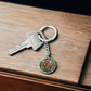 Carnation Keychain