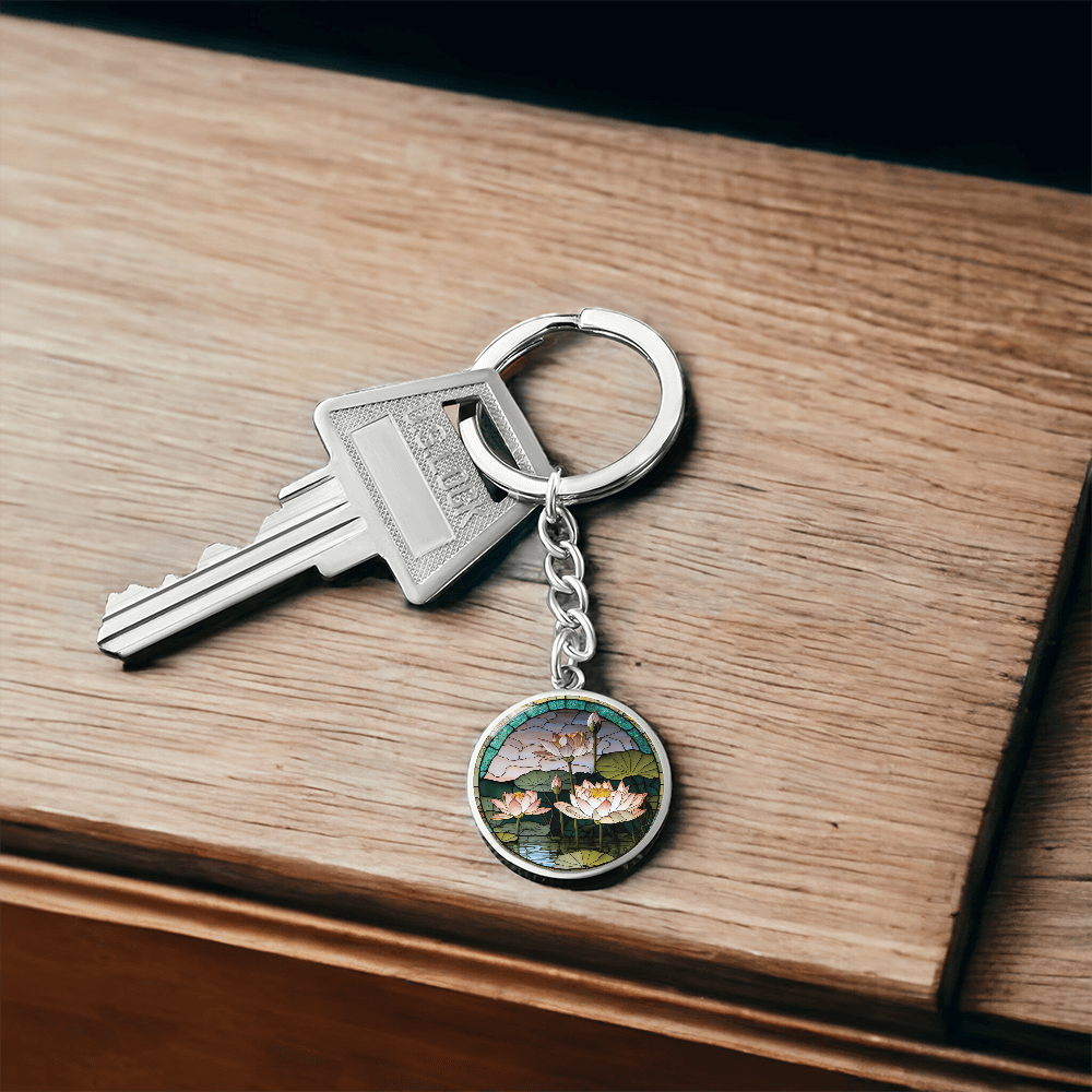 Water Lily Keychain