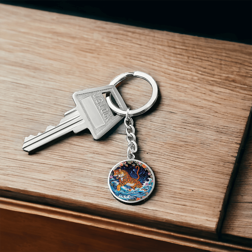 Tiger Keychain - Chinese Zodiac Pendant Jewelry