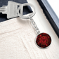 Red Celtic Knot Keychain - Romantic Pendant Jewelry