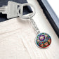 Halloween Morning Glory Keychain