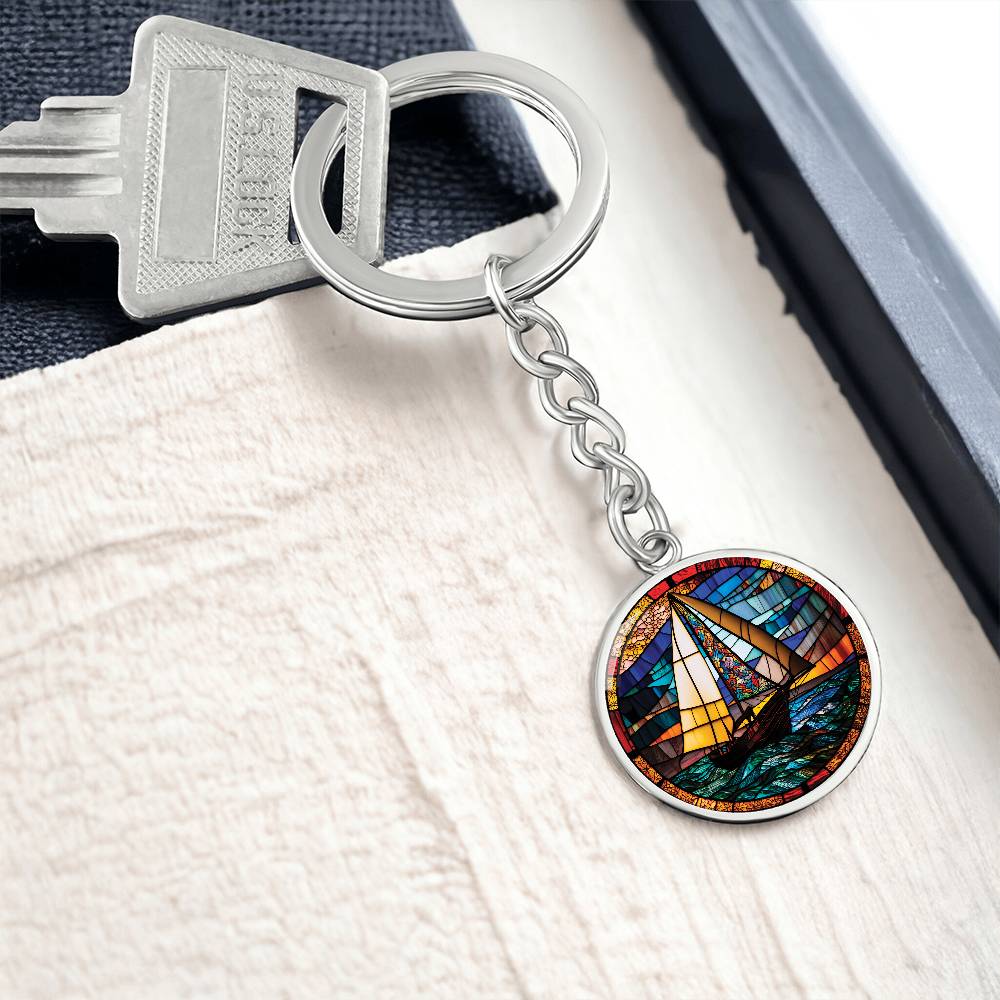 Sailboat Keychain