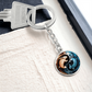 Yin Yang Rabbit Keychain