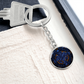 Blue Celtic Knot Keychain - Romantic Pendant Jewelry