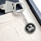 Dog and Rat Keychain - Couples Chinese Zodiac Animal Pendant Jewelry
