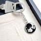 Moon and Rabbit Keychain