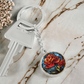 Carnation Keychain