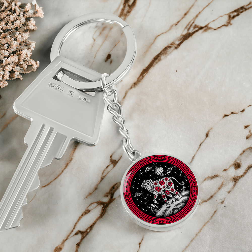 Monkey Keychain Chinese Zodiac Jewelry