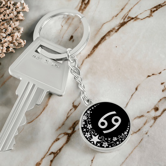 Cancer Zodiac Keychain