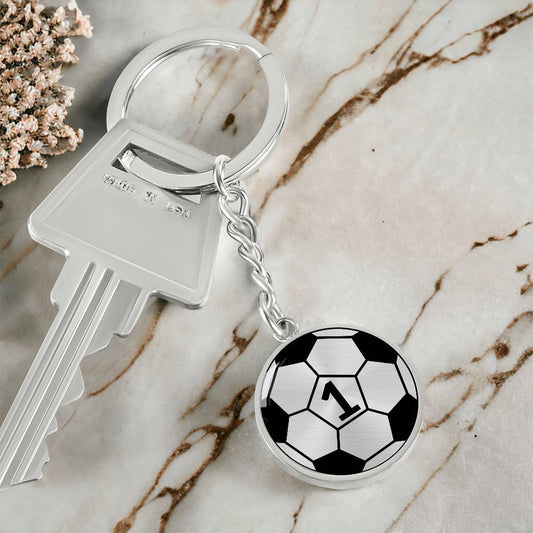 Soccer Keychain