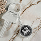 Dog and Rat Keychain - Couples Chinese Zodiac Animal Pendant Jewelry