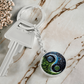 Nature & Circuit Yin Yang Pendant Keychain
