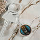 Cat Keychain - Vietnamese Zodiac Animal Jewelry
