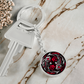 Gothic Pisces Zodiac Keychain