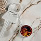 Fire Tiger Keychain