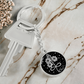 Infinity Larkspur Keychain