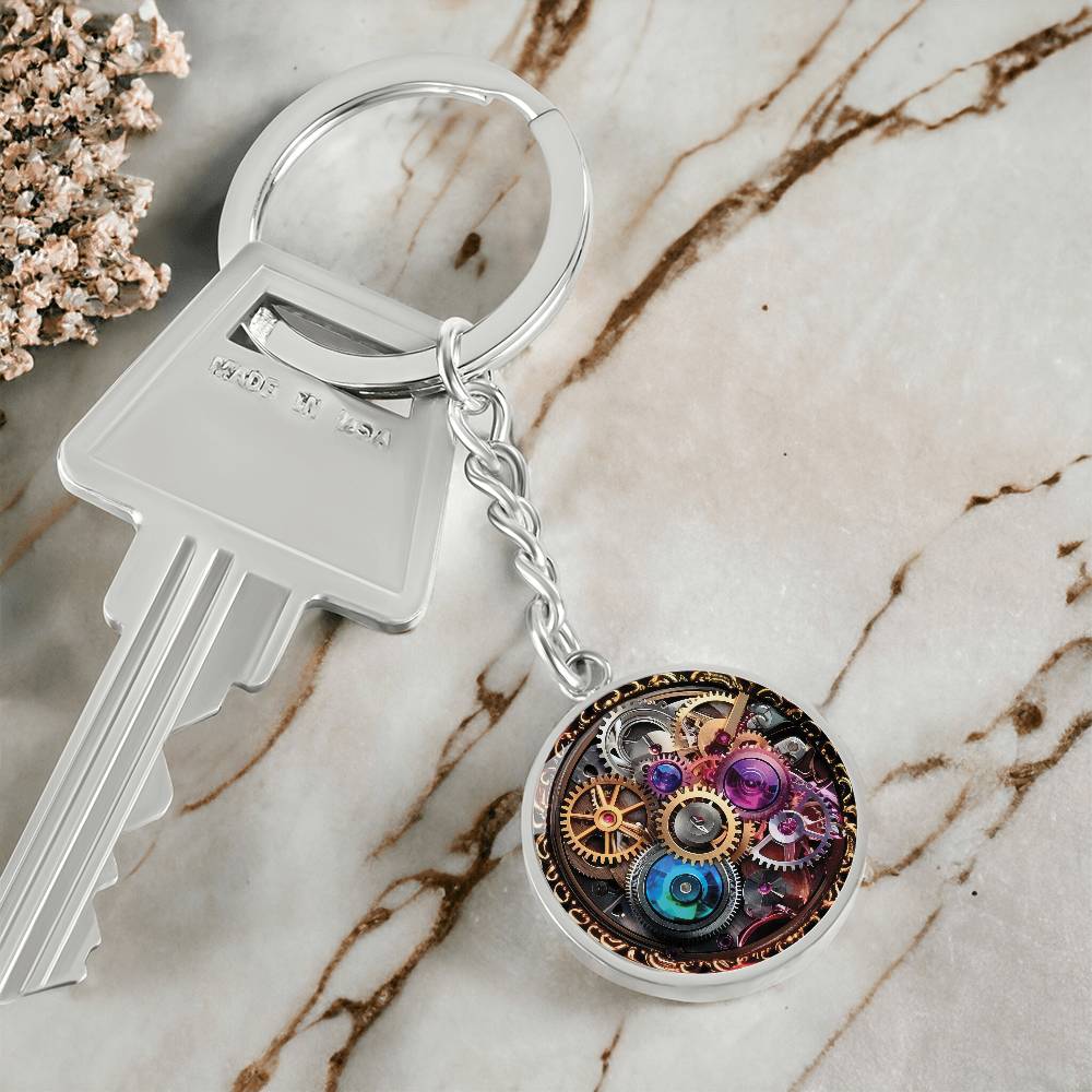 Steampunk Keychain