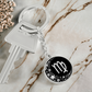 Virgo Zodiac Pendant Keychain