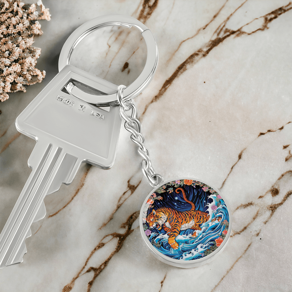 Tiger Keychain - Chinese Zodiac Pendant Jewelry