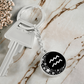 Aquarius Zodiac Keychain