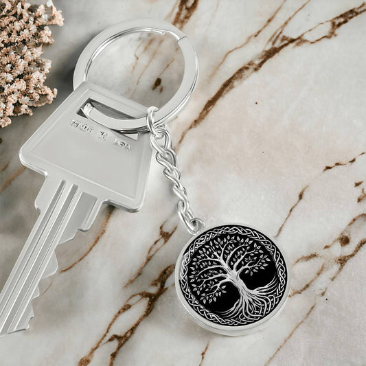 Celtic Tree Of Life Keychain