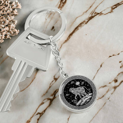 Monkey Keychain Chinese Zodiac Animal Pendant Jewelry