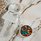Day of the Dead Keychain - Día de los Muertos Pendant Jewelry