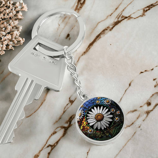 Daisy Keychain