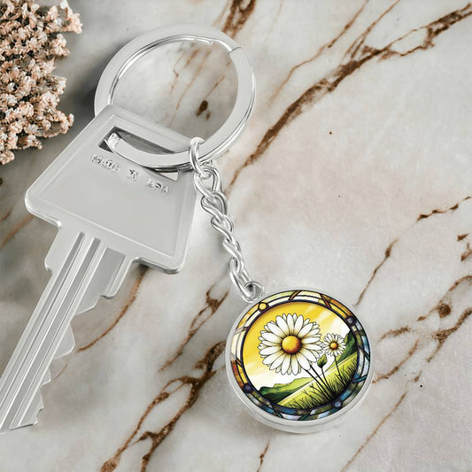 Daisy Keychain