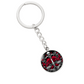 Gothic Libra Zodiac Keychain