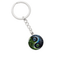 Nature & Circuit Yin Yang Pendant Keychain
