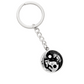 Fox Yin Yang Pendant Keychain