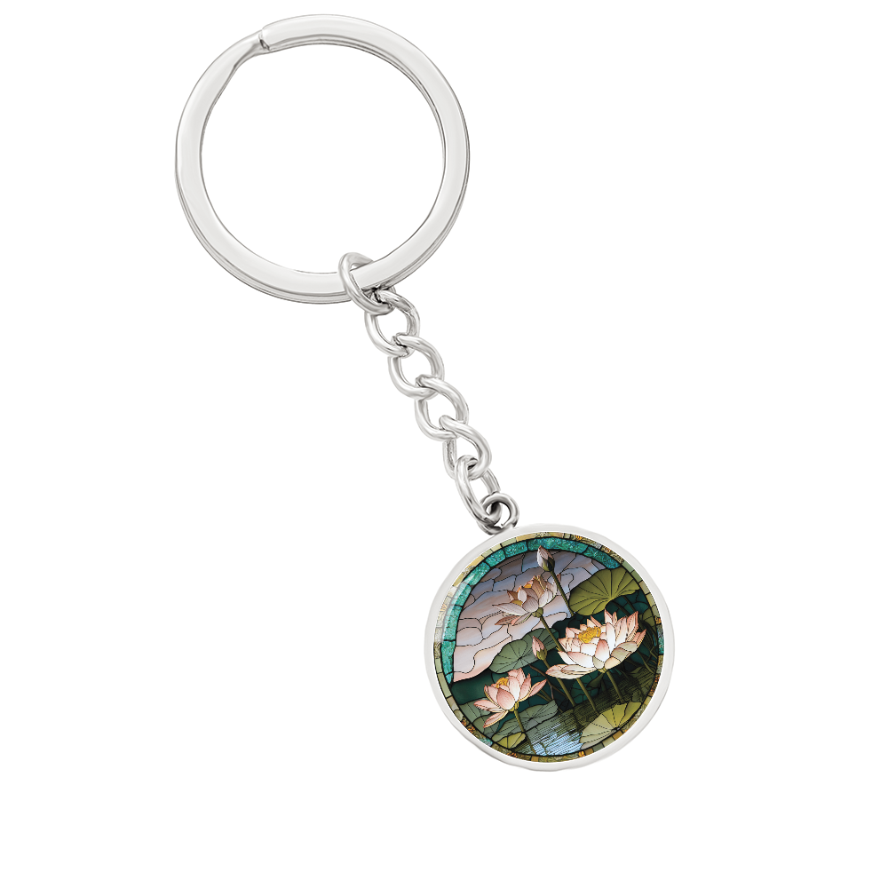Water Lily Keychain