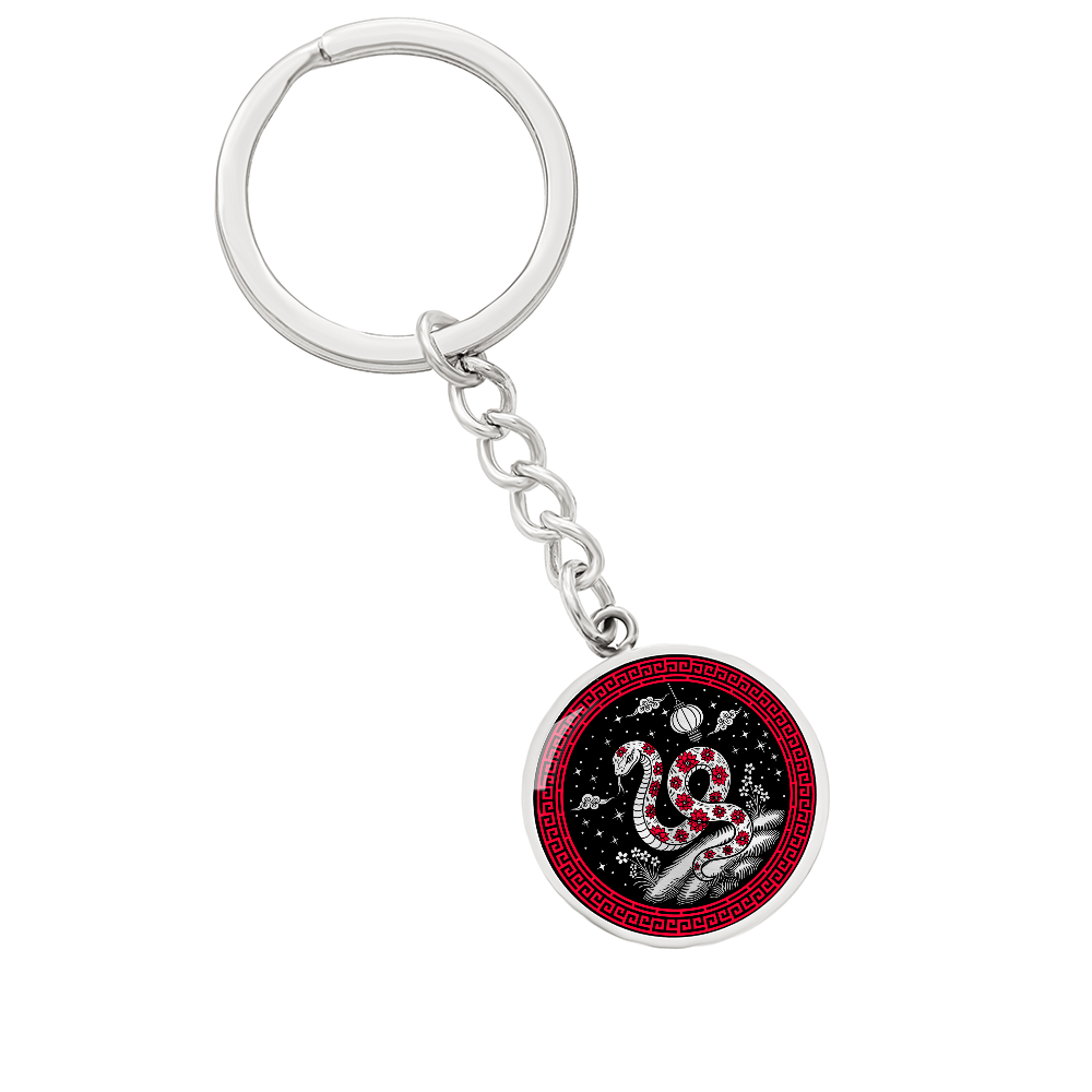 Snake Keychain - Chinese Zodiac Charm Pendant