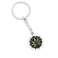 Marijuana Leaf Keychain