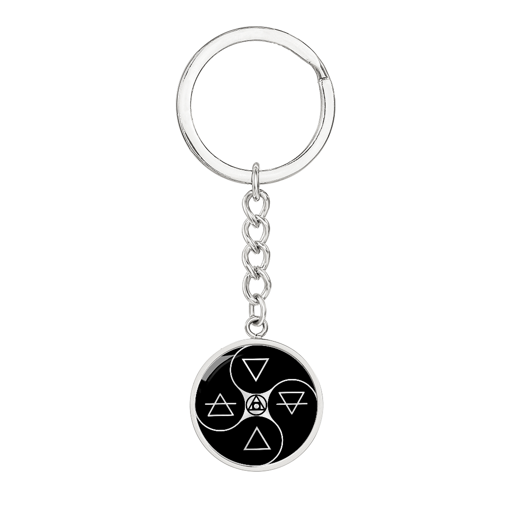 Alchemy Keychain - Philosopher's Stone Jewelry