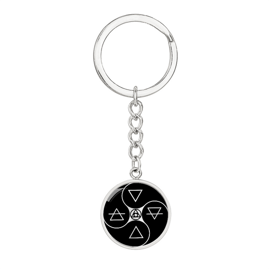 Alchemy Keychain - Philosopher's Stone Jewelry