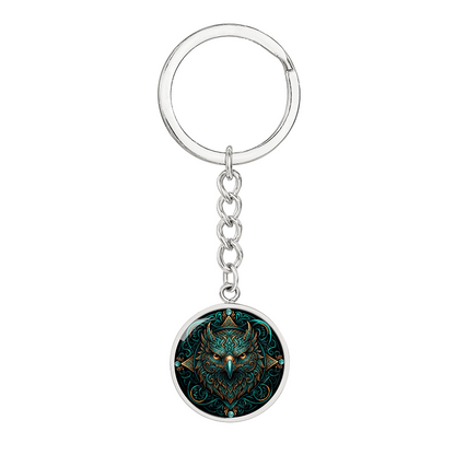 Celtic Hawk Keychain – Symbolizing Vision and Spiritual Guidance