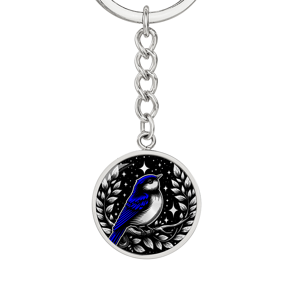 Bluebird Keychain
