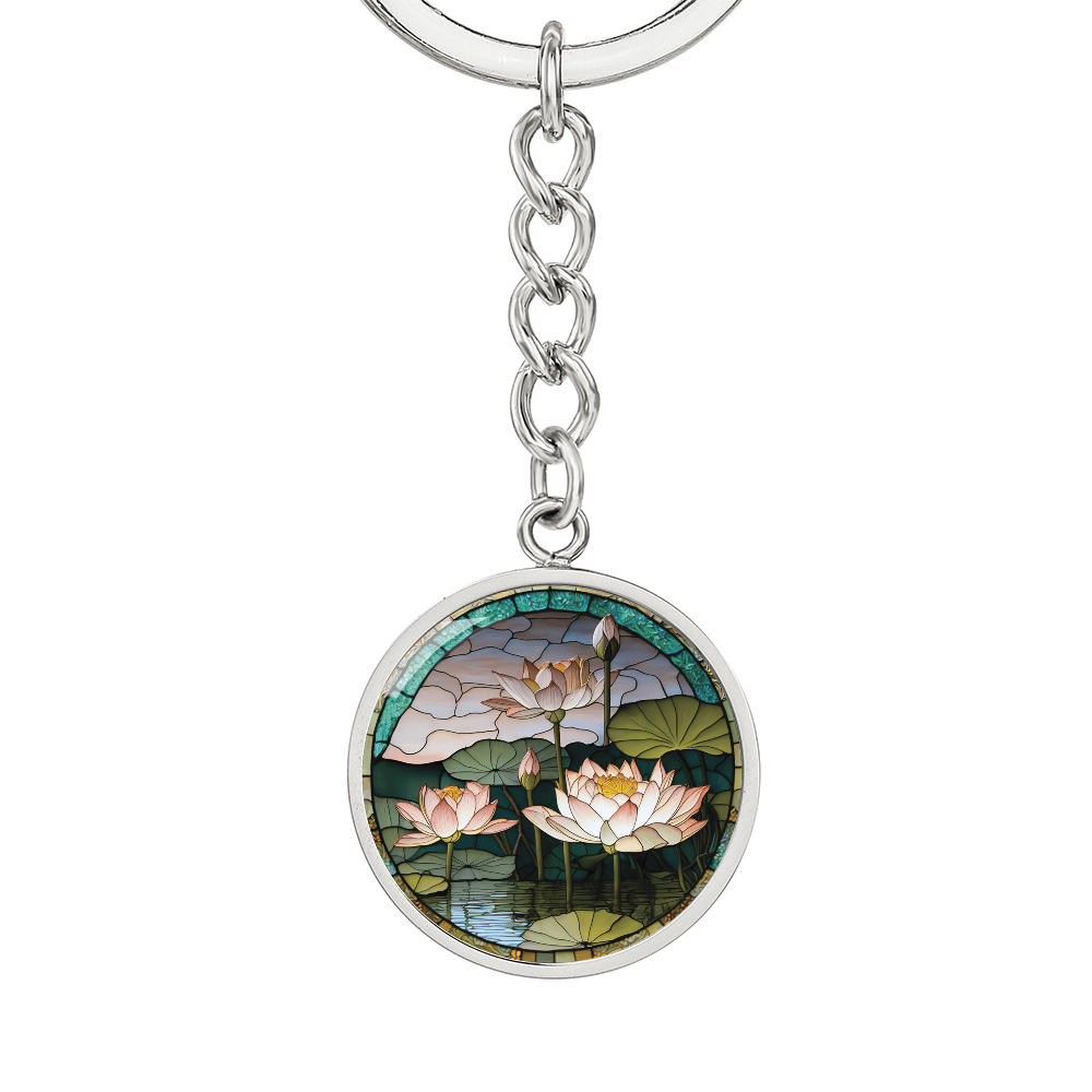 Water Lily Keychain