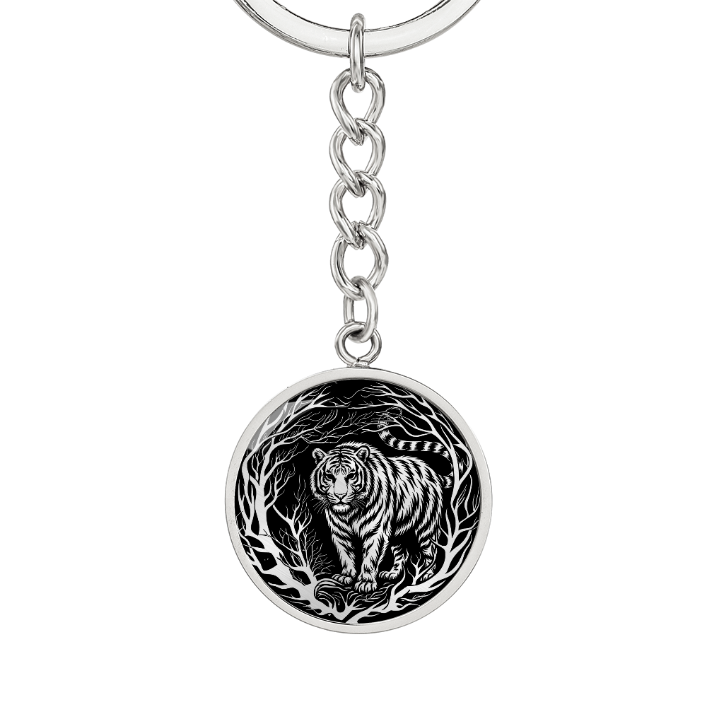 Tiger Keychain - Forest Charm Pendant Jewelry