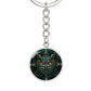Celtic Owl Keychain – Symbolizing Wisdom and Spiritual Guidance