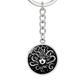 Medusa Pendant Keychain – Stainless Steel or 18K Gold